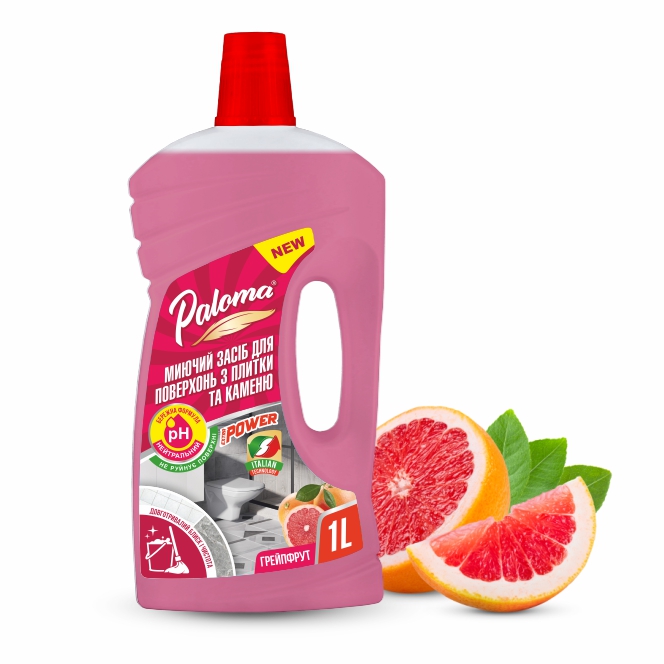 Засіб для миття плитки та каменю Paloma Грейпфрут, 1000мл